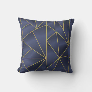 Luxury gold geometric seamless pattern cushion