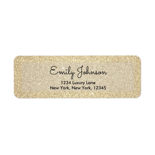 Luxury Gold Glitter and Sparkle (Front)
