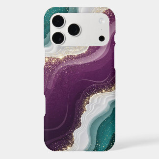 Luxury Gold Glitter Marble Pattern