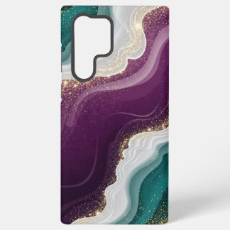 Luxury Gold Glitter Marble Pattern Samsung Galaxy Case