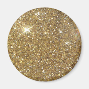 Luxury Gold Glitter - Printed Image Magnet