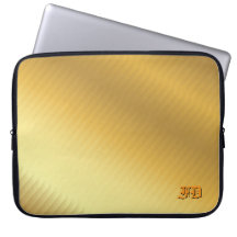 Luxury Gold Gradient Monogram Personalized