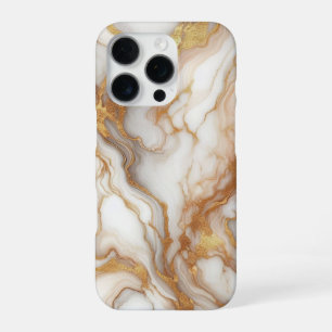 Luxury Gold Marble iPhone Case Elegant White Gol
