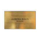 Luxury Gold Metallic Modern Minimalist