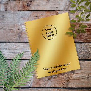 Luxury gold metallic planner