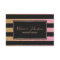 Luxury Gold Pink Glitter Stripes