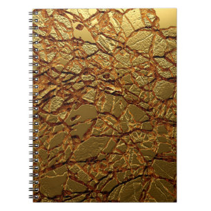 Luxury gold texture. notebook