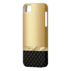 Luxury Gold with Custom Name Elegant