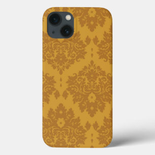 Luxury Golden Damask iPhone 13 Case