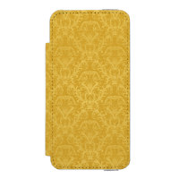 Luxury Golden Floral Wallpaper