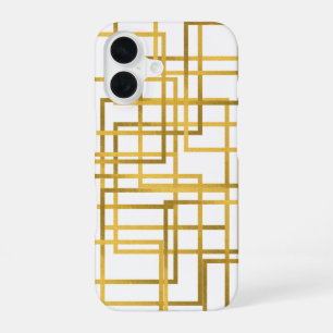 Luxury Golden geometric phone case iphone case