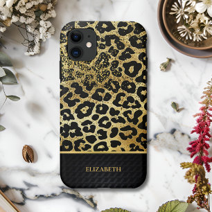 Luxury Golden Leopard Print – Stylish Case-Mate iPhone Case