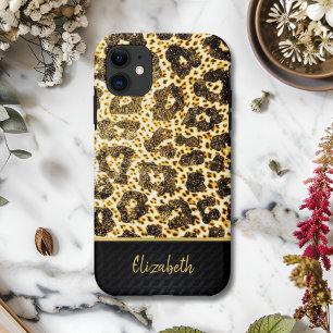 Luxury Golden Leopard Print – Stylish,Elegant  Case-Mate iPhone Case