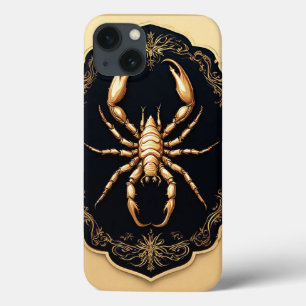 Luxury Golden Spider Artwork iPhone 13 Case