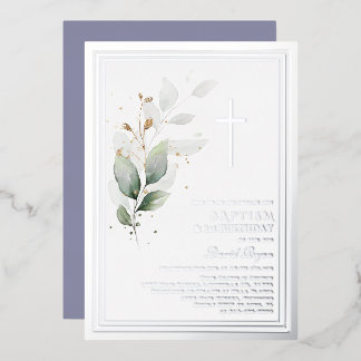 Luxury Greenery Eucalyptus 1st Birthday Baptism