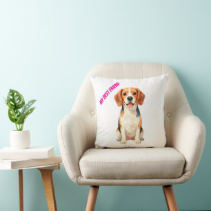 Luxury Grooming Dog Personalized Modern Collection Cushion