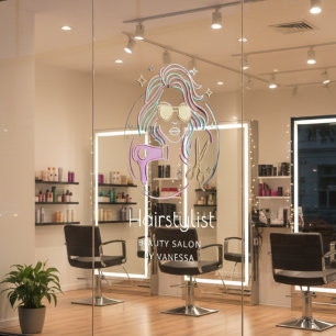 Luxury Hairstylist Beauty Salon Modern Black