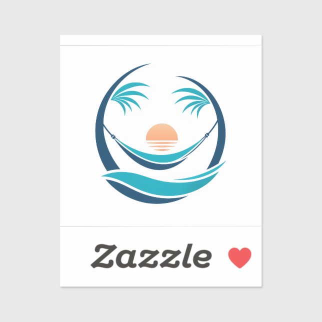 Luxury Hammock Sunset Logo (Sheet)