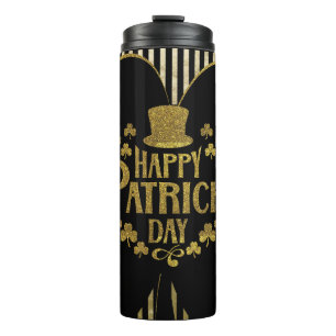 Luxury Happy St. Patrick's Day, Shamrock Tumbler