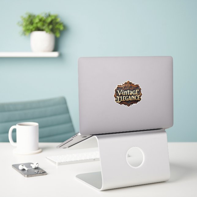 "Luxury Heritage Style" " (Laptop On Desk)