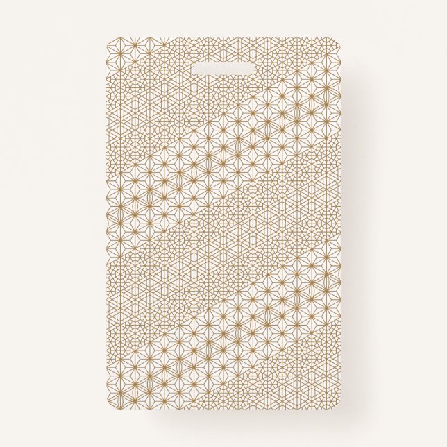 Luxury ID Badge (Front)