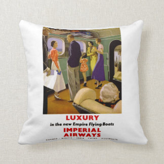 Luxury in the New Empire Flying Boats Cushion