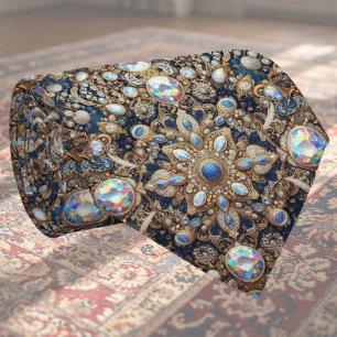 Luxury Indian Designer Rug Faux Silk Neck Tie