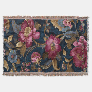 Luxury Indian Vintage Royal Throw Blanket