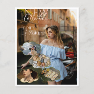 Luxury "Inspired by Nature" New Collection Fashion Flyer