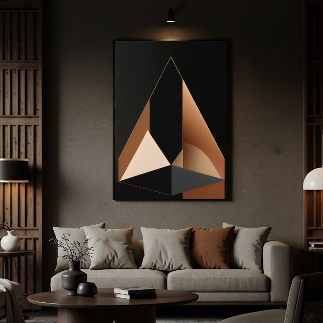 Luxury Interior Design Modern Abstract Canvas Print (Creator Uploaded)