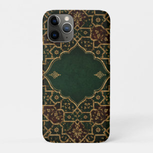 Luxury Islamic Arabesque Laptop Sleeve   Emerald & Case-Mate iPhone Case