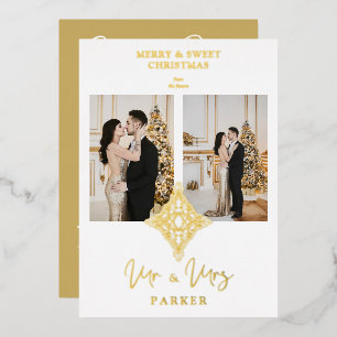 Luxury Lace MR & MRS Christmas Wedding 2 Photos