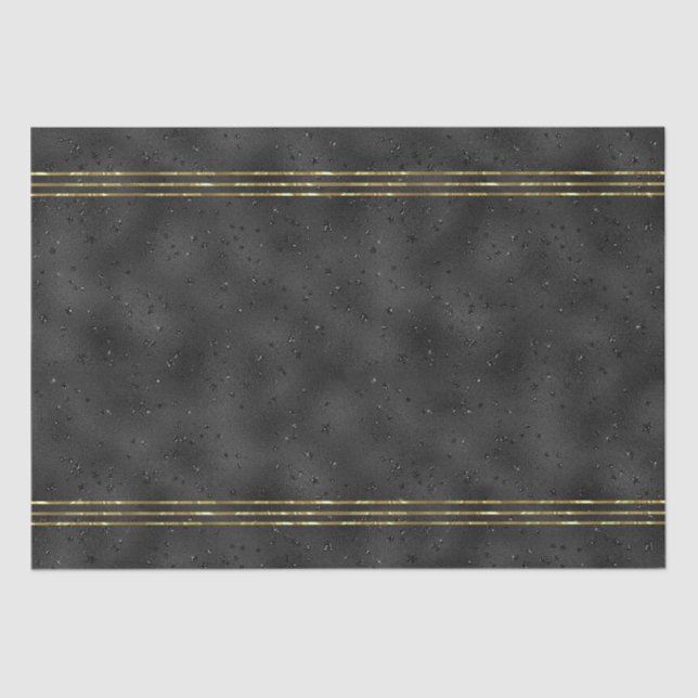 Luxury lack monochromatic glam background  tissue paper (Front)