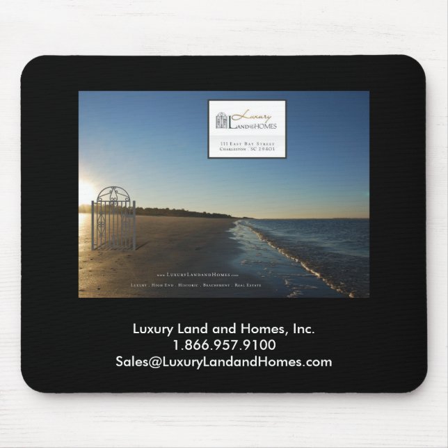 Luxury Land and Homes MOUSE PAD (Front)
