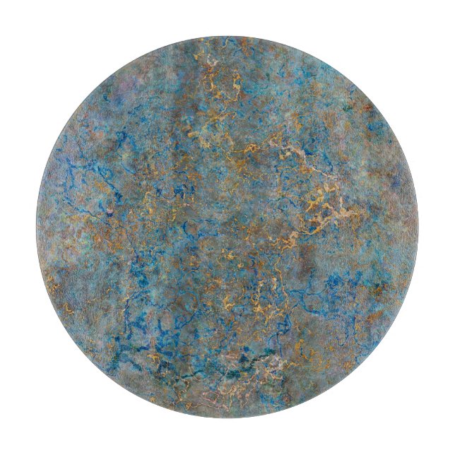 Luxury Lapis Lazuli Marble Cutting Board (Front)