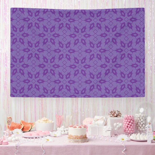 Luxury Lavender Party Banner Decor (Party)