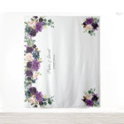 Luxury Lavender Pink Blue Floral Wedding Prop