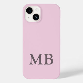 Luxury Light Pink Phone Case with Custom Name.