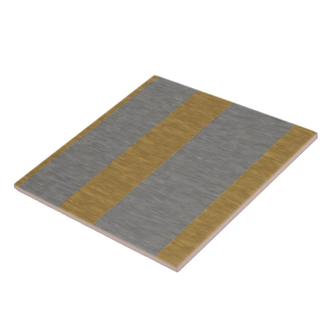 Luxury Linen Popular Silver Gold Collection Tile (Side)