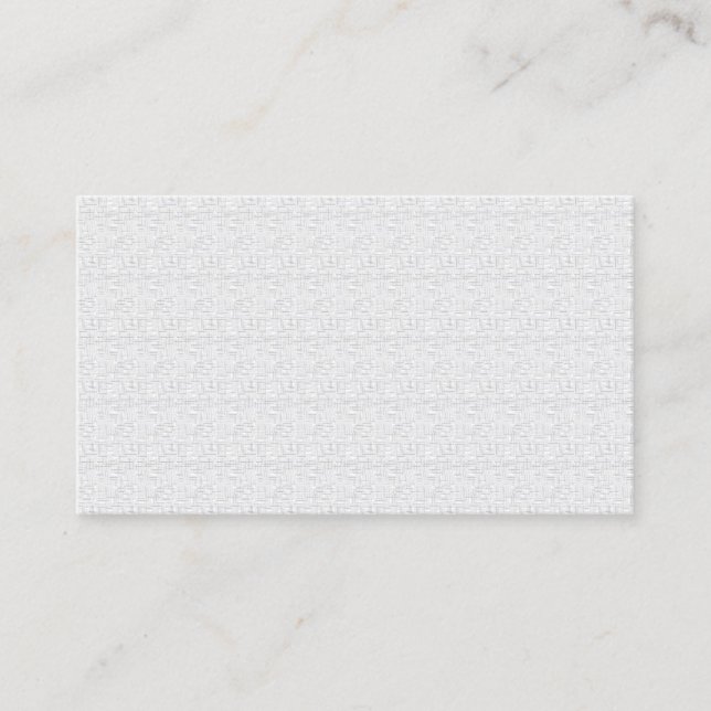 Luxury Linen Texture Business Cards (Front)