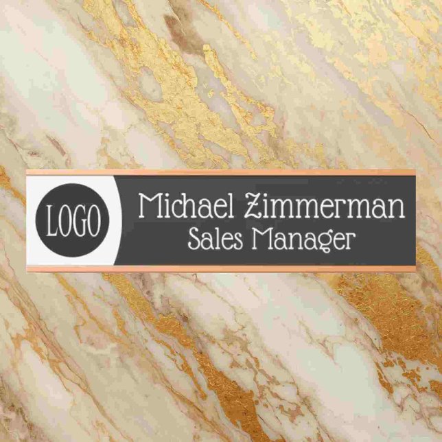 Luxury Logo Office Door Sign (Creator Uploaded)