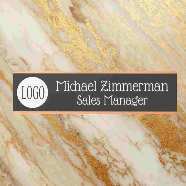 Luxury Logo Office Door Sign (Creator Uploaded)