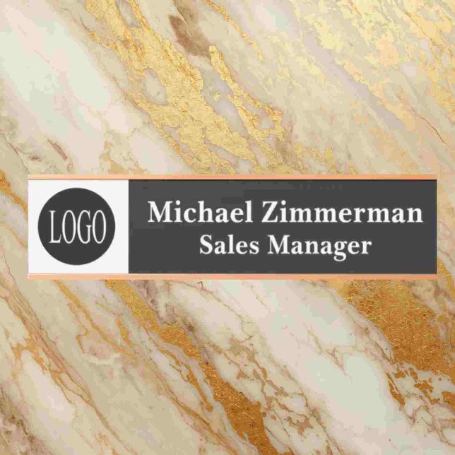 Luxury Logo Office Door Sign (Creator Uploaded)
