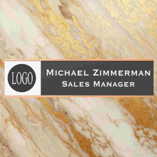 Luxury Logo Office Door Sign (Creator Uploaded)