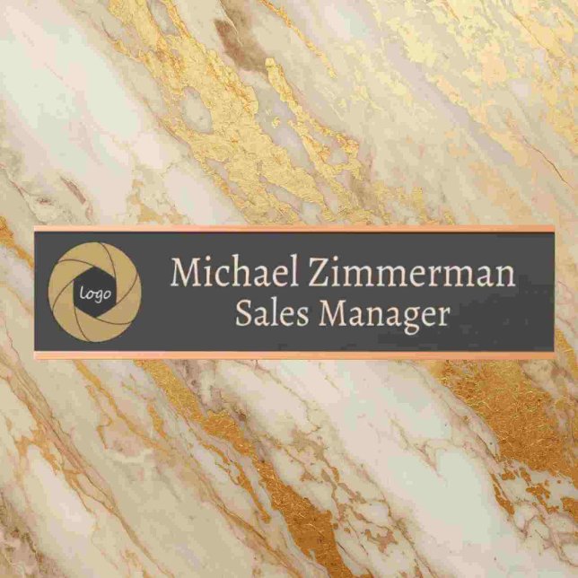 Luxury Logo Office Door Sign (Creator Uploaded)