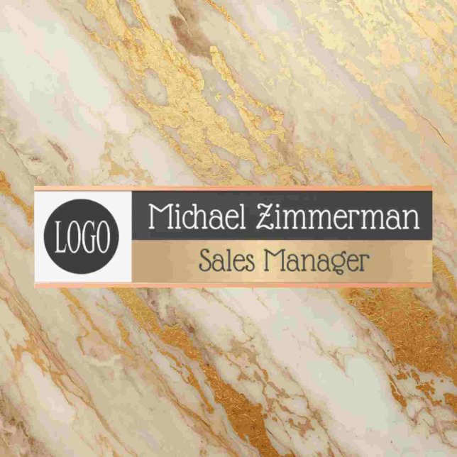 Luxury Logo Office Door Sign (Creator Uploaded)