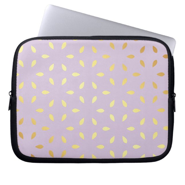 Luxury Mandala 10 Laptop Sleeve (Front)