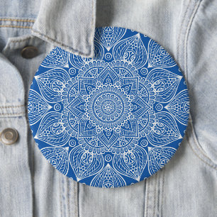 Luxury Mandala 36 6 Cm Round Badge
