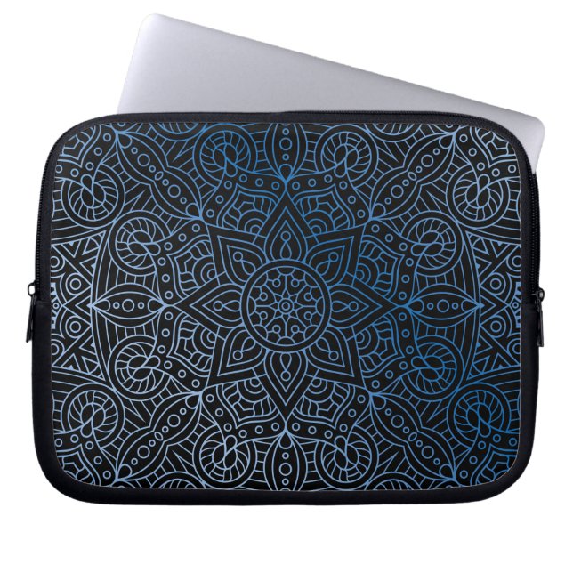 Luxury Mandala 39 Laptop Sleeve (Front)