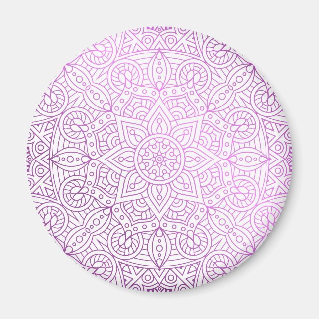 Luxury Mandala 40 Magnet (Front)
